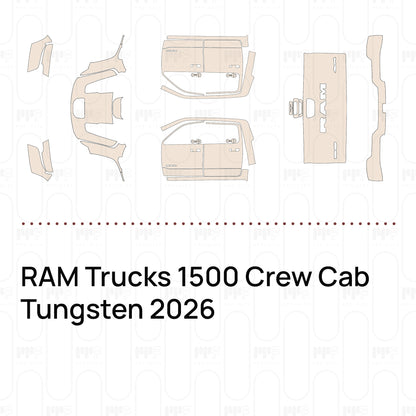 Voorgesneden PPF RAM Trucks 1500 Crew Cab Tungsten 2026