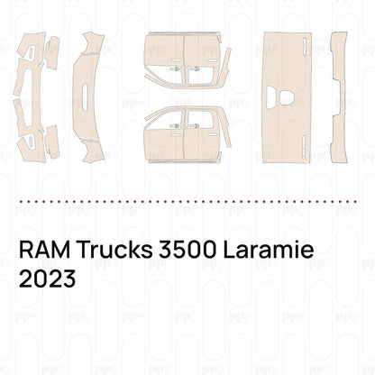 Voorgesneden PPF RAM Trucks 3500 Laramie 2023