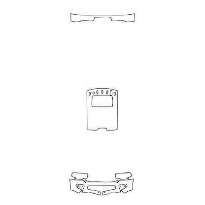 Pre-Cut PPF RAM Trucks 3500 Limited 2021 - PPF-Kits