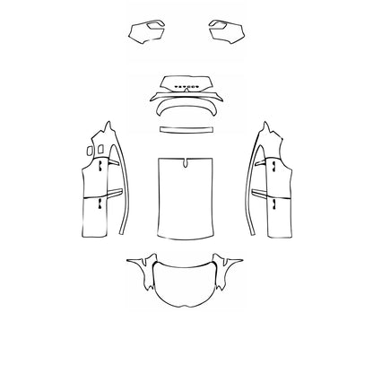 Pre-Cut PPF Renault Arkana Evolution 2022 - PPF-Kits