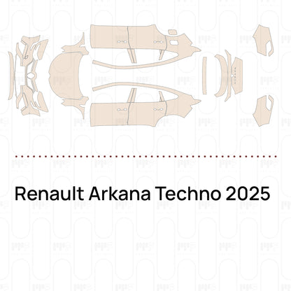 Voorgesneden PPF Renault Arkana Techno 2025