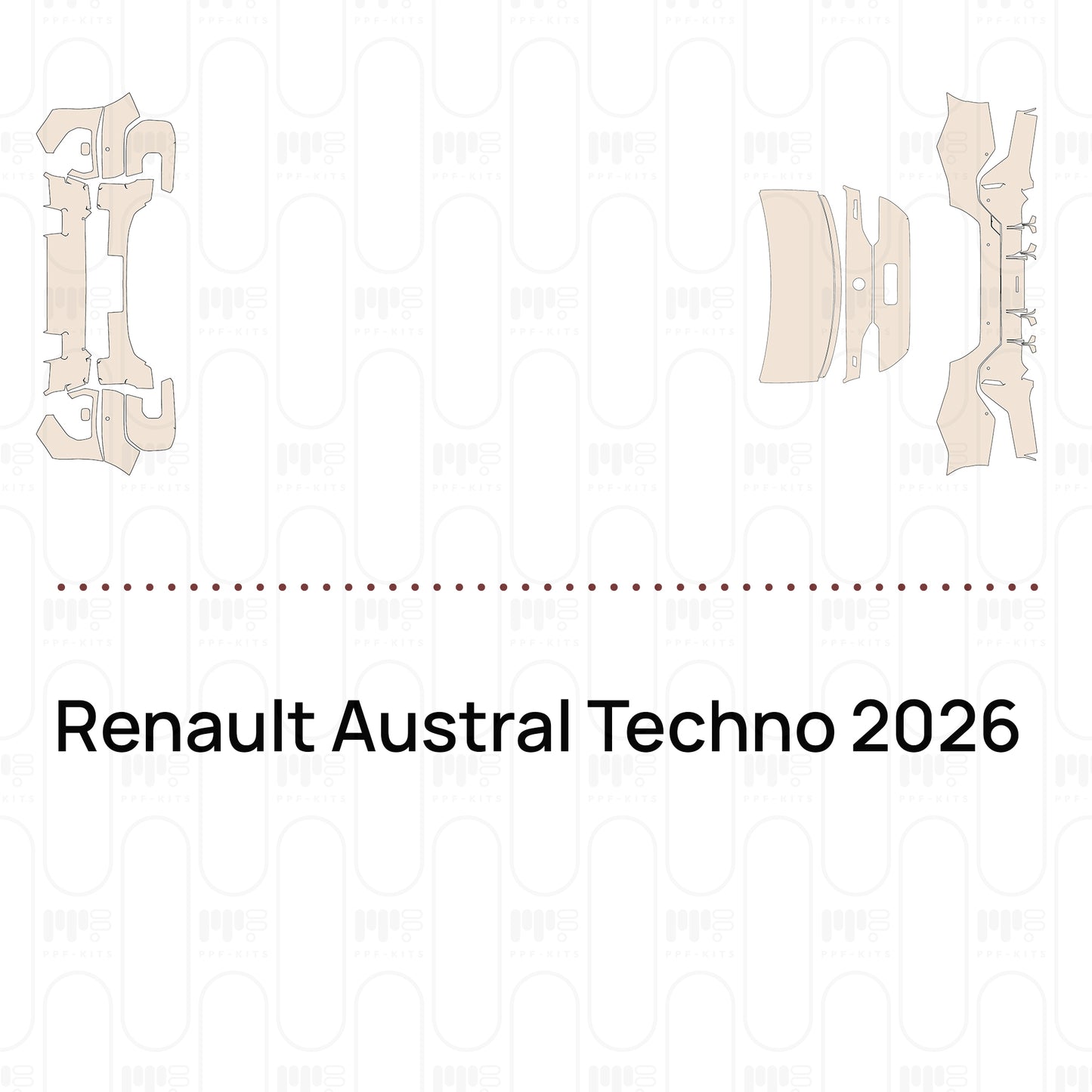 Voorgesneden PPF Renault Austral Techno 2026