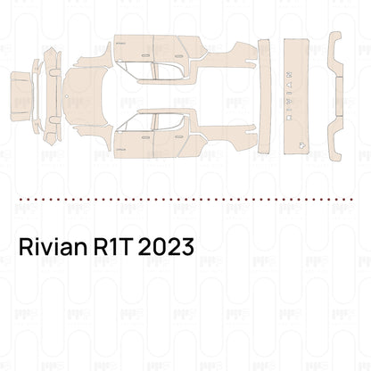 Voorgesneden PPF Rivian R1T 2023