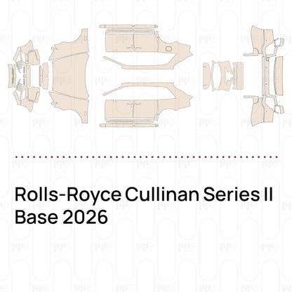 Voorgesneden PPF Rolls-Royce Cullinan Series II Base 2026