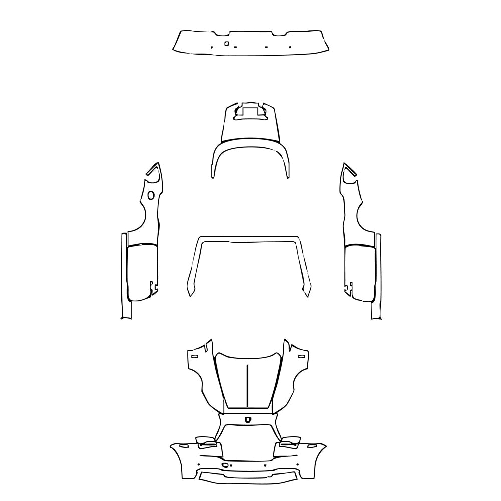 Pre-Cut PPF Rolls-Royce Dawn 2015 - PPF-Kits