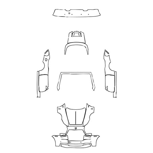 Pre-Cut PPF Rolls-Royce Dawn 2015 - PPF-Kits
