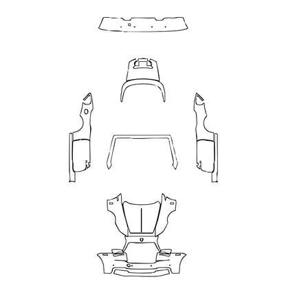 Pre-Cut PPF Rolls-Royce Dawn 2018 - PPF-Kits