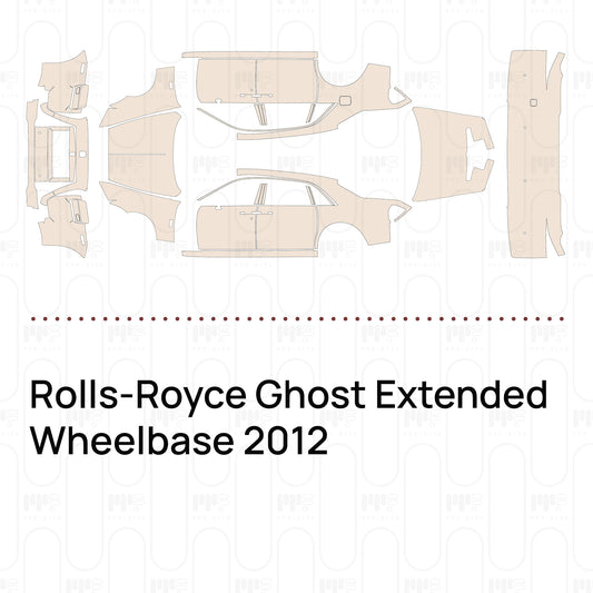 Voorgesneden PPF Rolls-Royce Ghost Extended Wheelbase 2012