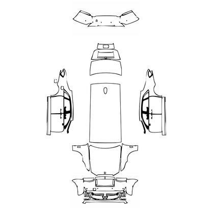 Pre-Cut PPF Rolls-Royce Ghost Extended Wheelbase 2025 - PPF-Kits