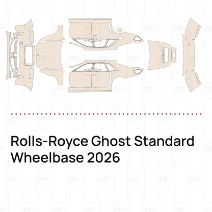 Voorgesneden PPF Rolls-Royce Ghost Standard Wheelbase 2026