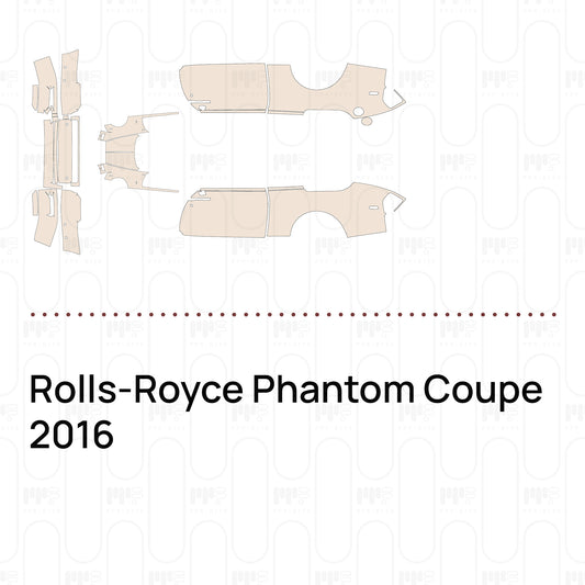 Voorgesneden PPF Rolls-Royce Phantom Coupe 2016