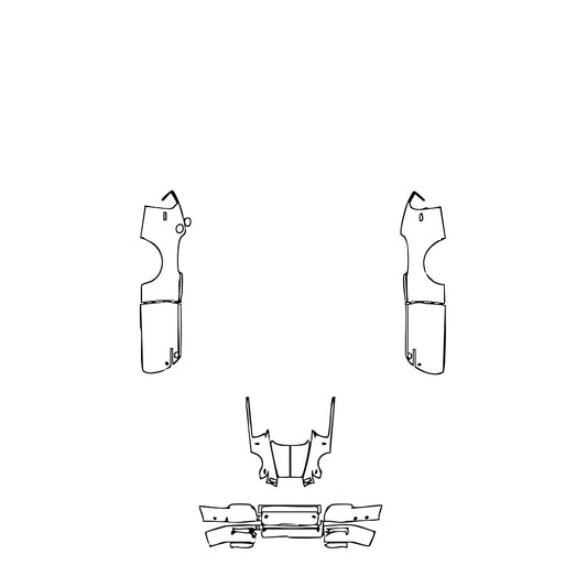 Pre-Cut PPF Rolls-Royce Phantom Coupe 2017 - PPF-Kits