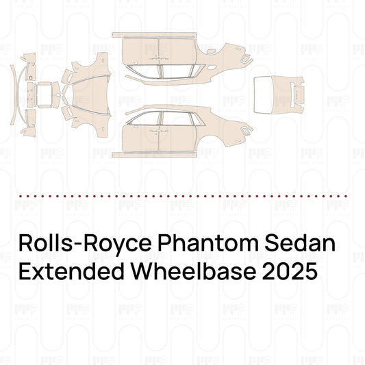 Voorgesneden PPF Rolls-Royce Phantom Sedan Extended Wheelbase 2025