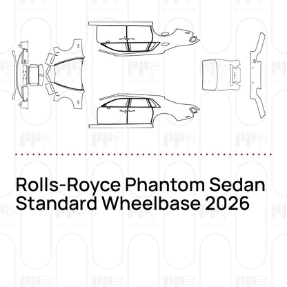 Pre-Cut PPF Rolls-Royce Phantom Sedan Standard Wheelbase 2026