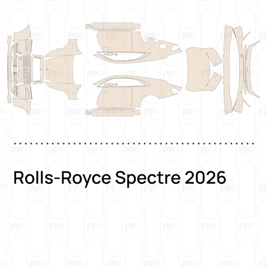 Voorgesneden PPF Rolls-Royce Spectre 2026