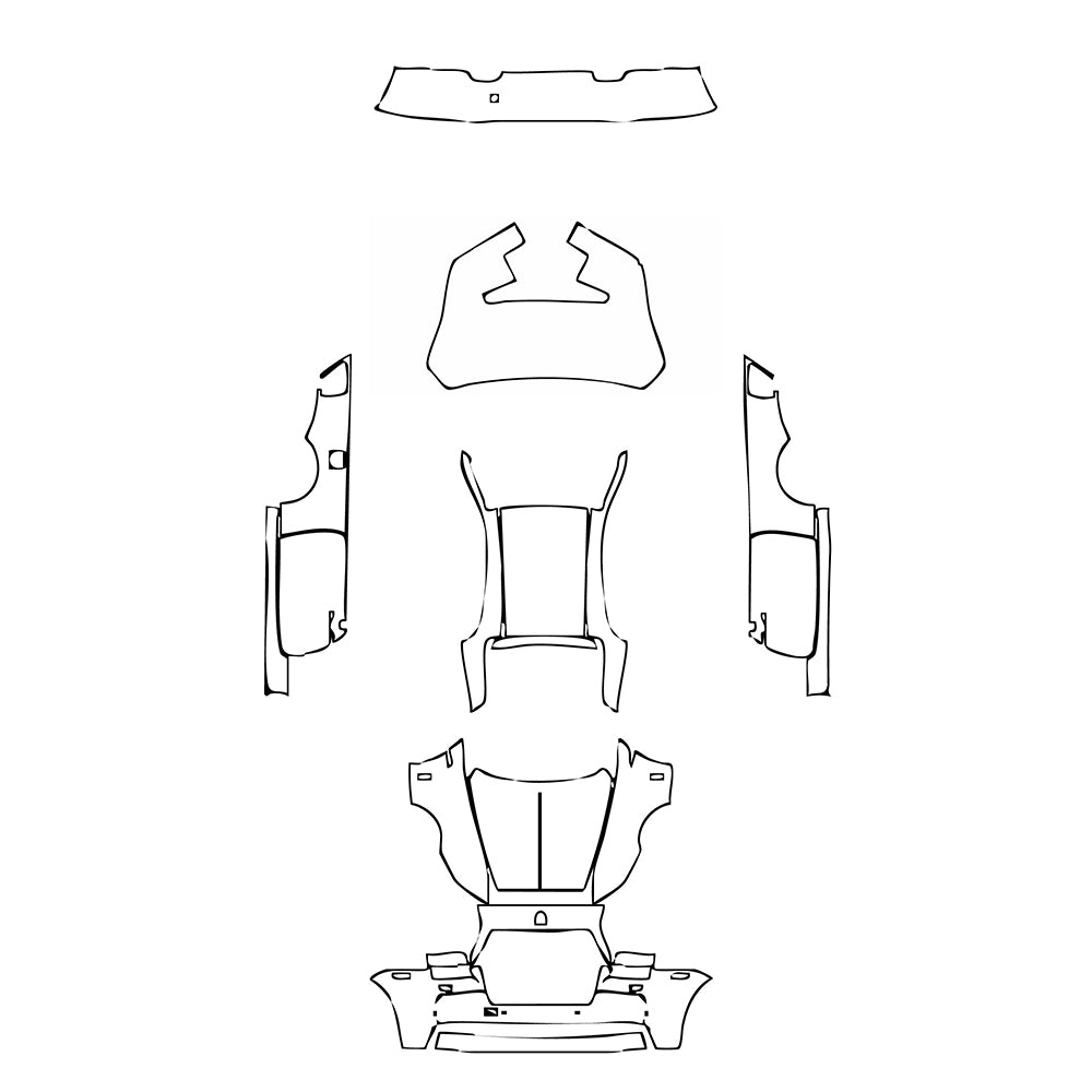 Pre-Cut PPF Rolls-Royce Wraith 2015 - PPF-Kits