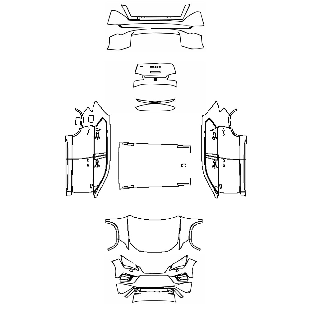 Pre-Cut PPF Seat Ateca FR 2019 - PPF-Kits