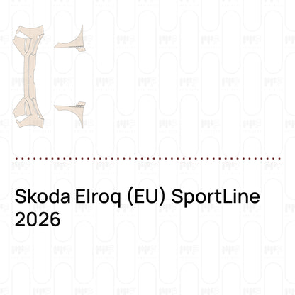 Voorgesneden PPF Skoda Elroq (EU) SportLine 2026