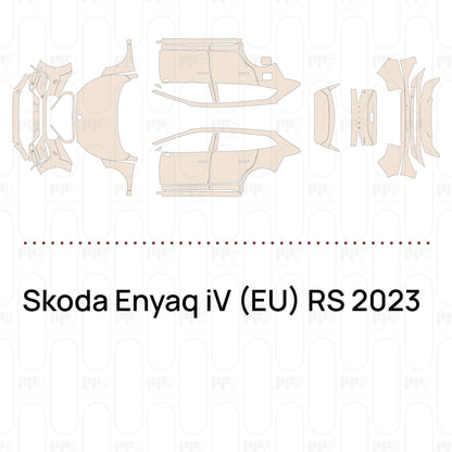 Voorgesneden PPF Skoda Enyaq iV (EU) RS 2023