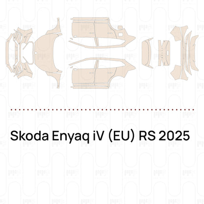 Voorgesneden PPF Skoda Enyaq iV (EU) RS 2025