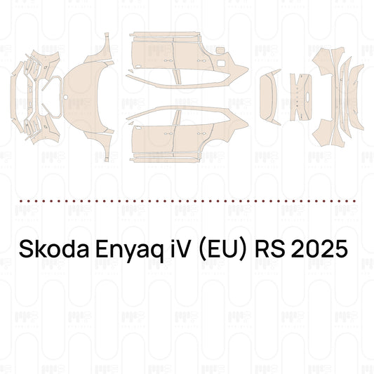 Voorgesneden PPF Skoda Enyaq iV (EU) RS 2025