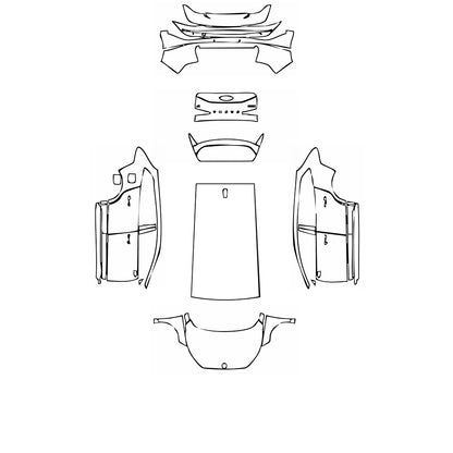 Pre-Cut PPF Skoda Enyaq iV (EU) SportLine 2023 - PPF-Kits