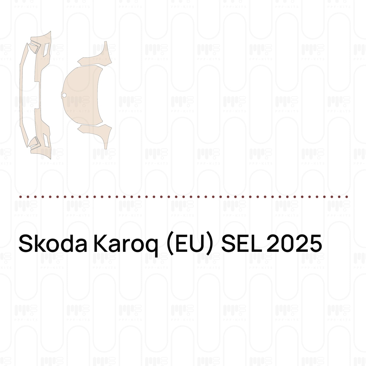 Voorgesneden PPF Skoda Karoq (EU) SEL 2025