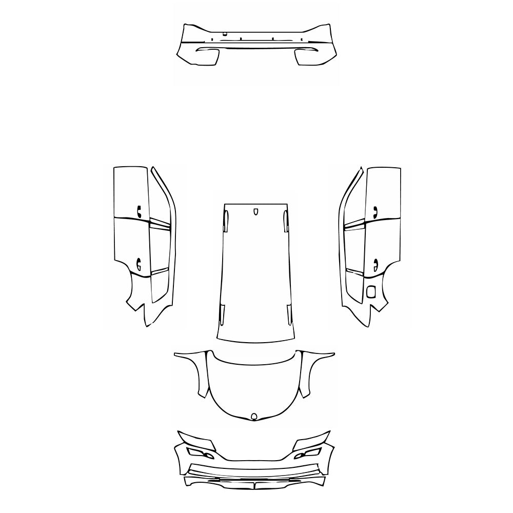 Pre-Cut PPF Skoda Kodiaq L&K (EU) 2019 - PPF-Kits