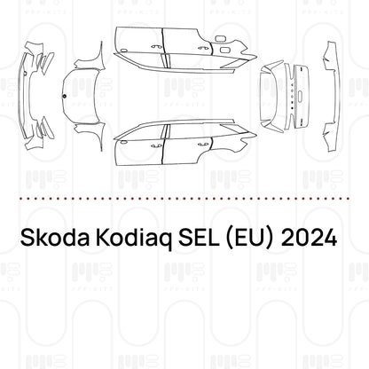 Voorgesneden PPF Skoda Kodiaq SEL (EU) 2024