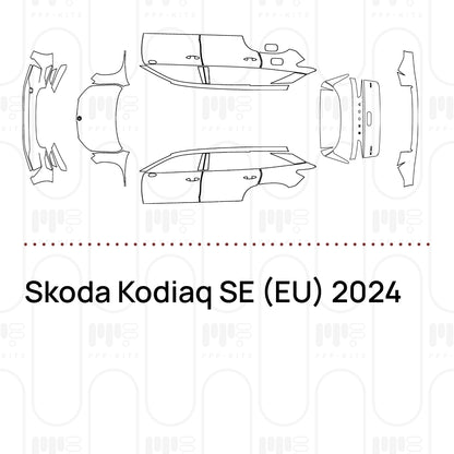 Voorgesneden PPF Skoda Kodiaq SE (EU) 2024