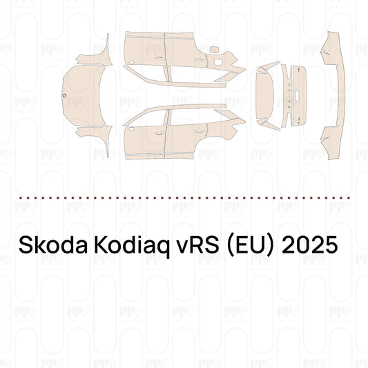 Voorgesneden PPF Skoda Kodiaq vRS (EU) 2025