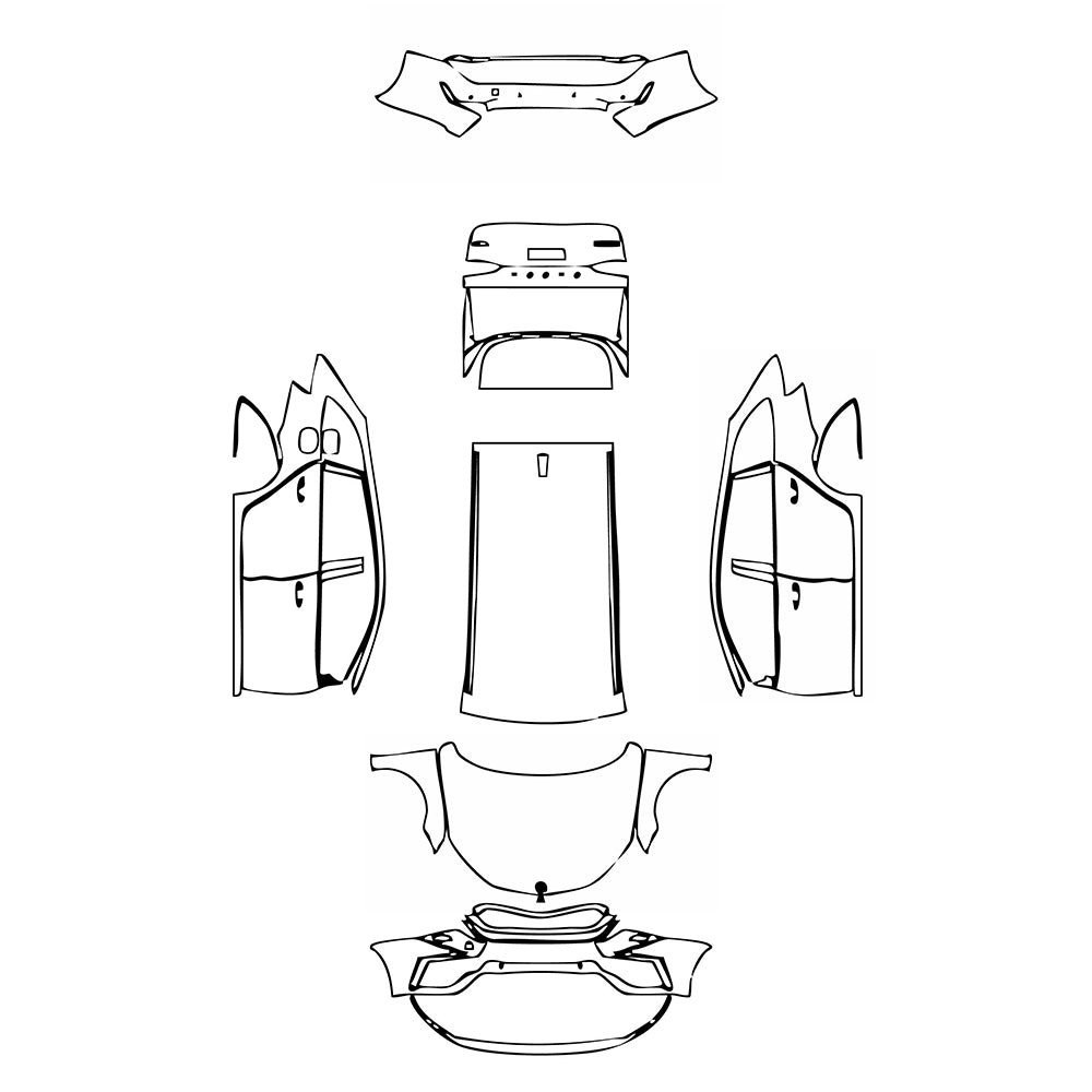 Pre-Cut PPF Skoda Octavia (EU) Estate VRS 2022 - PPF-Kits