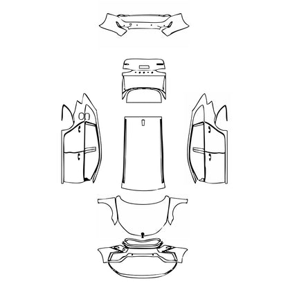 Pre-Cut PPF Skoda Octavia (EU) Estate VRS 2022 - PPF-Kits