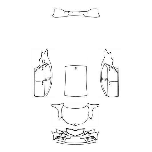 Pre-Cut PPF Skoda Octavia (EU) Hatch VRS 2017 - PPF-Kits