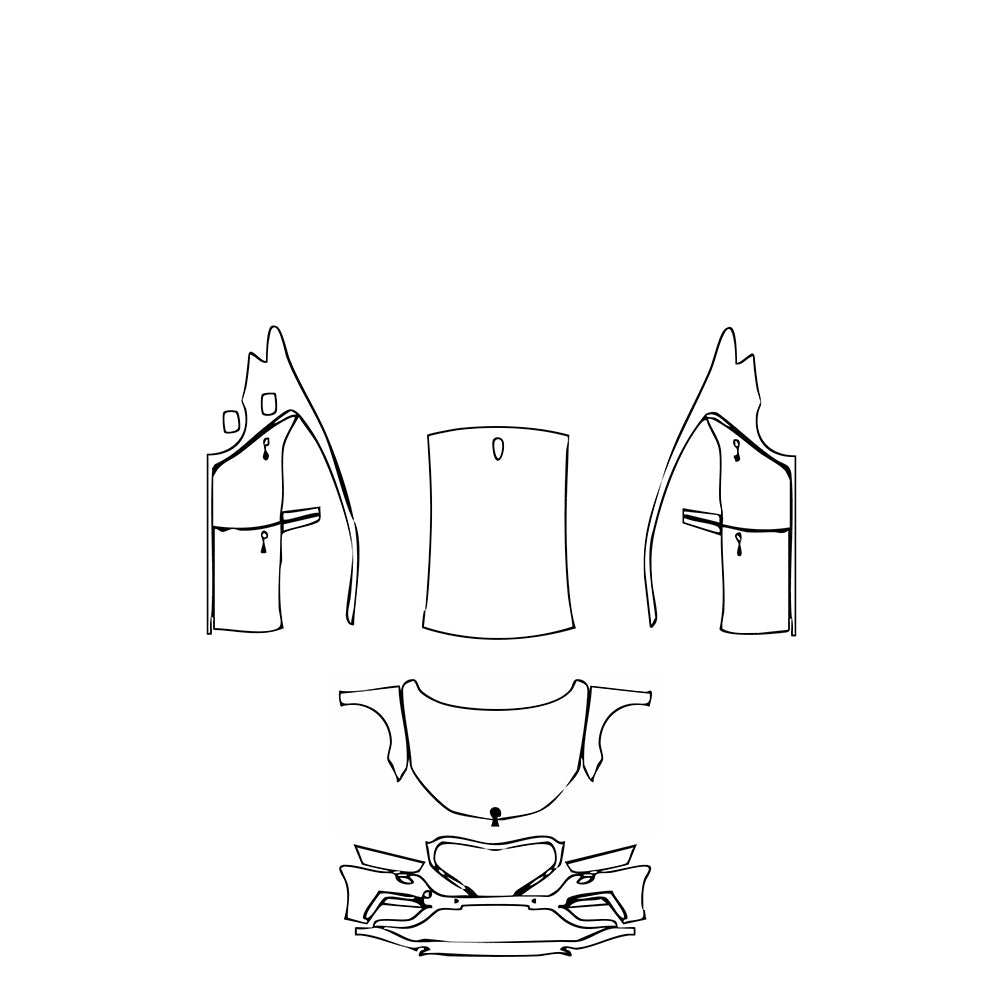 Pre-Cut PPF Skoda Octavia (EU) Hatch VRS 2022 - PPF-Kits