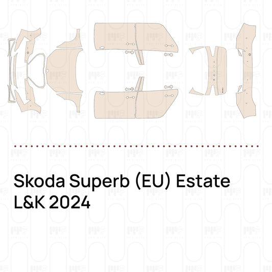 Voorgesneden PPF Skoda Superb (EU) Estate L&K 2024