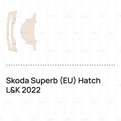 Voorgesneden PPF Skoda Superb (EU) Hatch L&K 2022