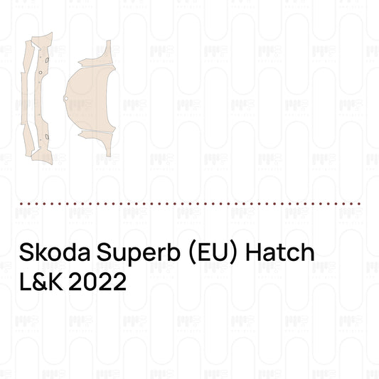 Voorgesneden PPF Skoda Superb (EU) Hatch L&K 2022