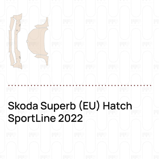Voorgesneden PPF Skoda Superb (EU) Hatch SportLine 2022