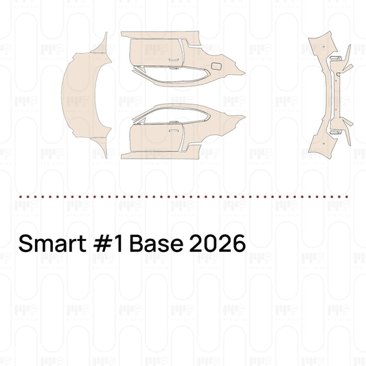Voorgesneden PPF Smart #1 Base 2026