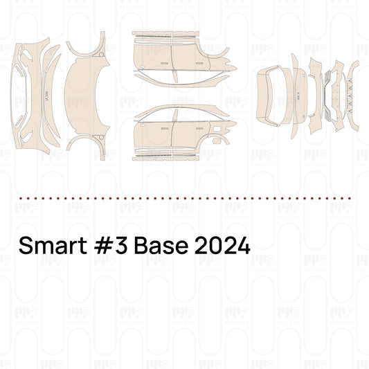 Voorgesneden PPF Smart #3 Base 2024