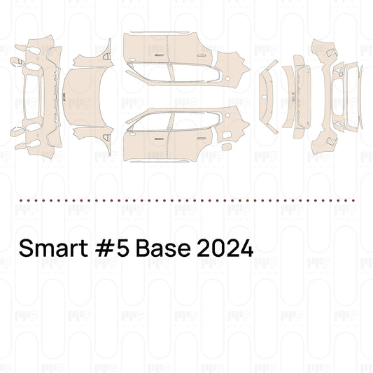 Voorgesneden PPF Smart #5 Base 2024