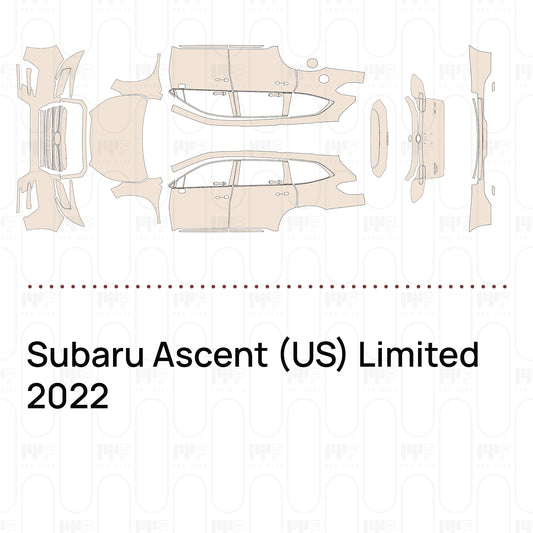 Voorgesneden PPF Subaru Ascent (US) Limited 2022