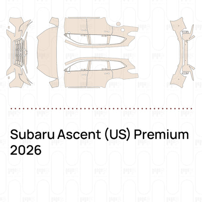 Voorgesneden PPF Subaru Ascent (US) Premium 2026