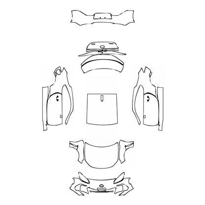 Pre-Cut PPF Subaru BRZ 2023 - PPF-Kits