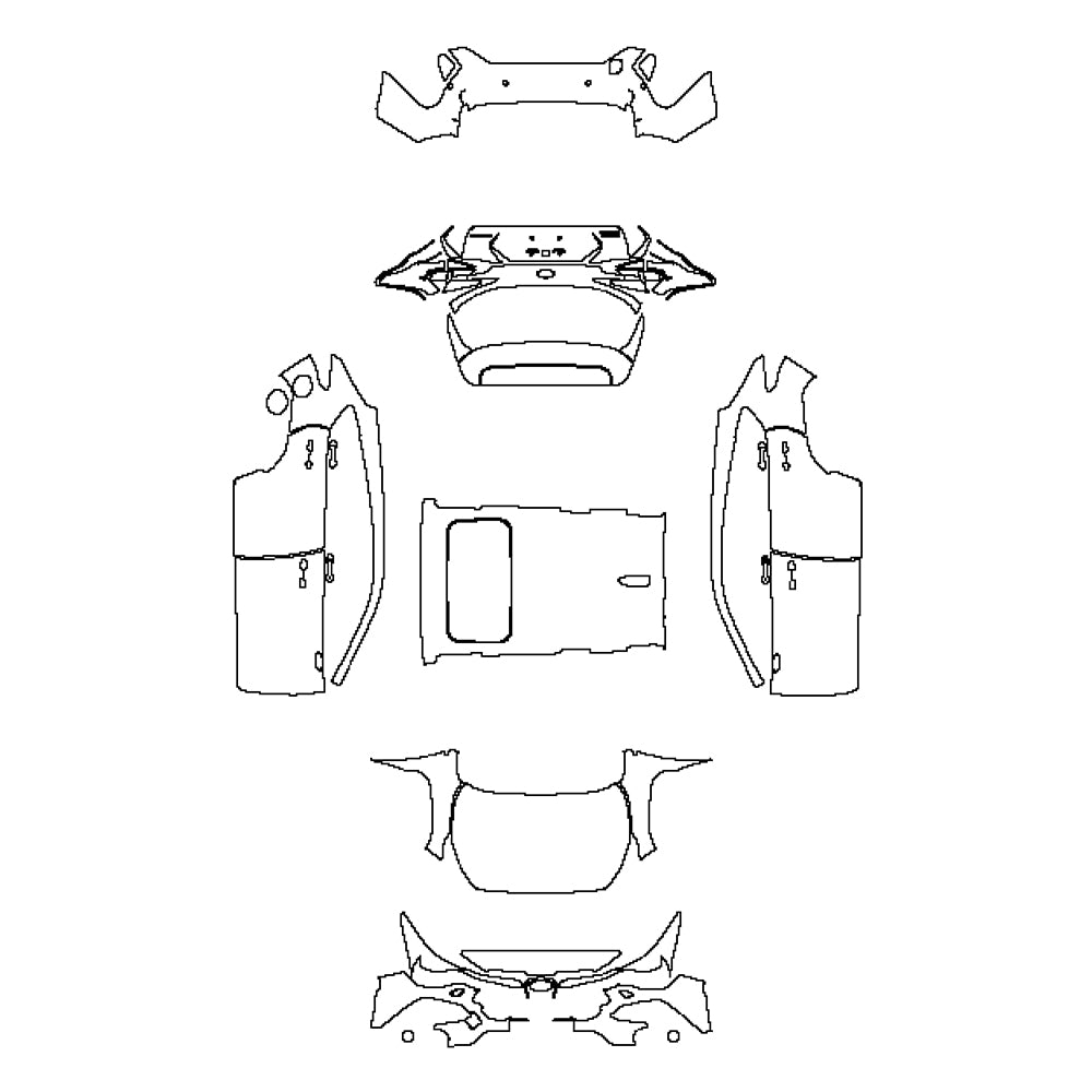 Pre-Cut PPF Subaru Crosstrek (CN) 2023 - PPF-Kits