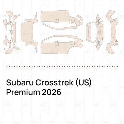 Voorgesneden PPF Subaru Crosstrek (US) Premium 2026