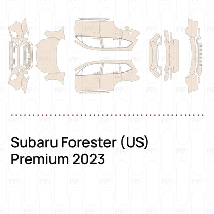 Voorgesneden PPF Subaru Forester (US) Premium 2023