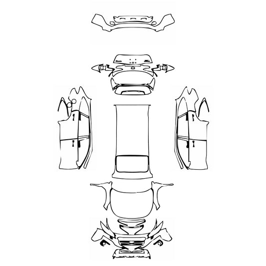 Pre-Cut PPF Subaru Outback (CN) 2022 - PPF-Kits