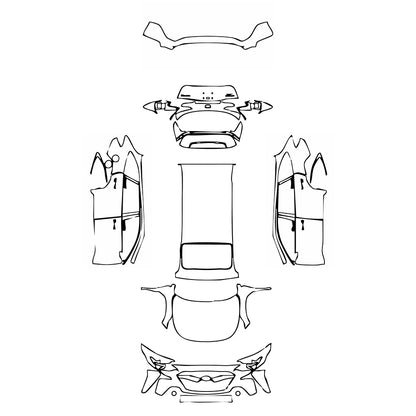 Pre-Cut PPF Subaru Outback (US) Limited XT 2022 - PPF-Kits
